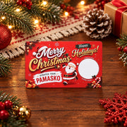 Christmas Scratch-Off Game Cards – Santa Holiday Party Prize Cards