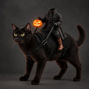 Halloween Headless Horseman Cat Costume