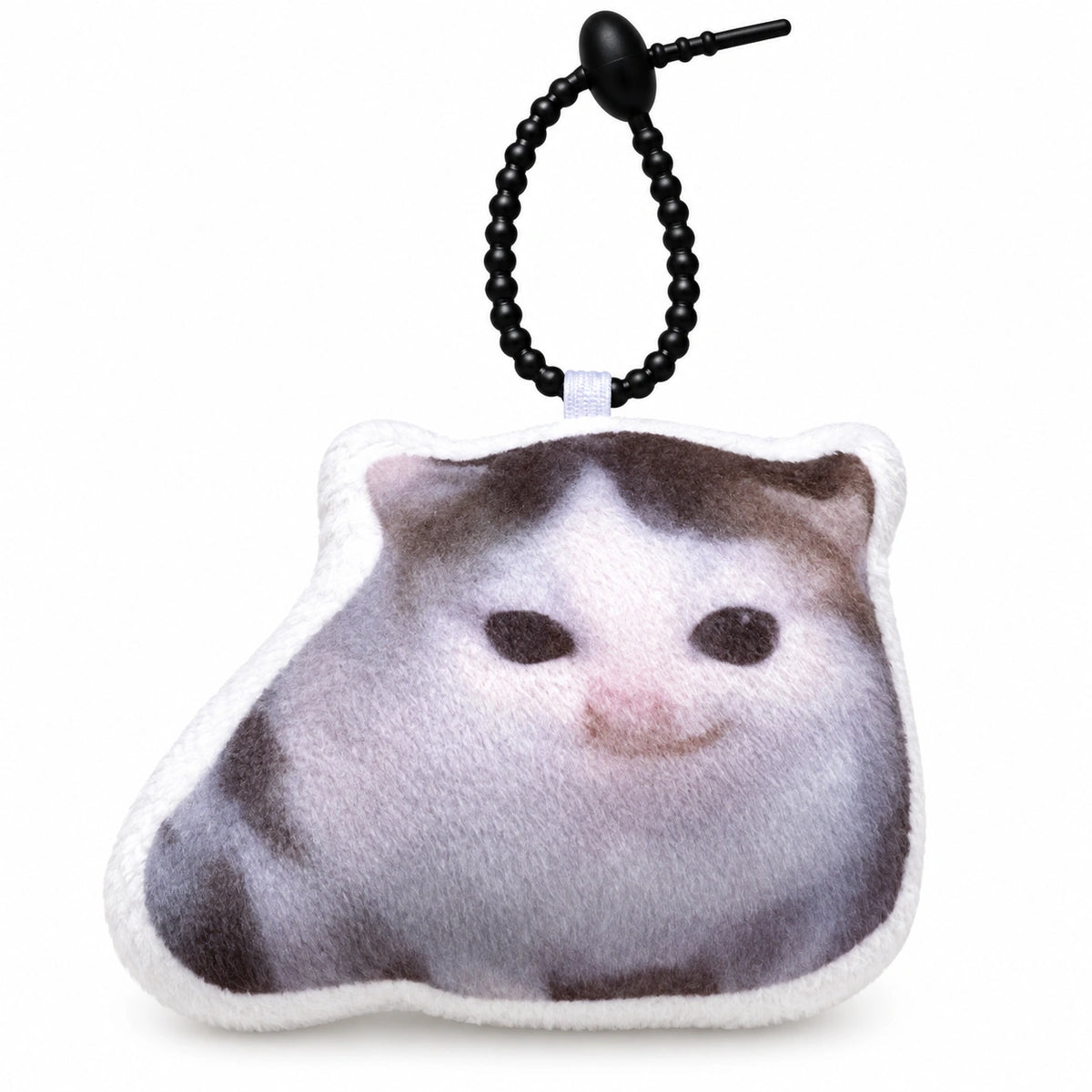 Funny Cat Voice Keychain – Cute Plush Meme Cat Bag Charm