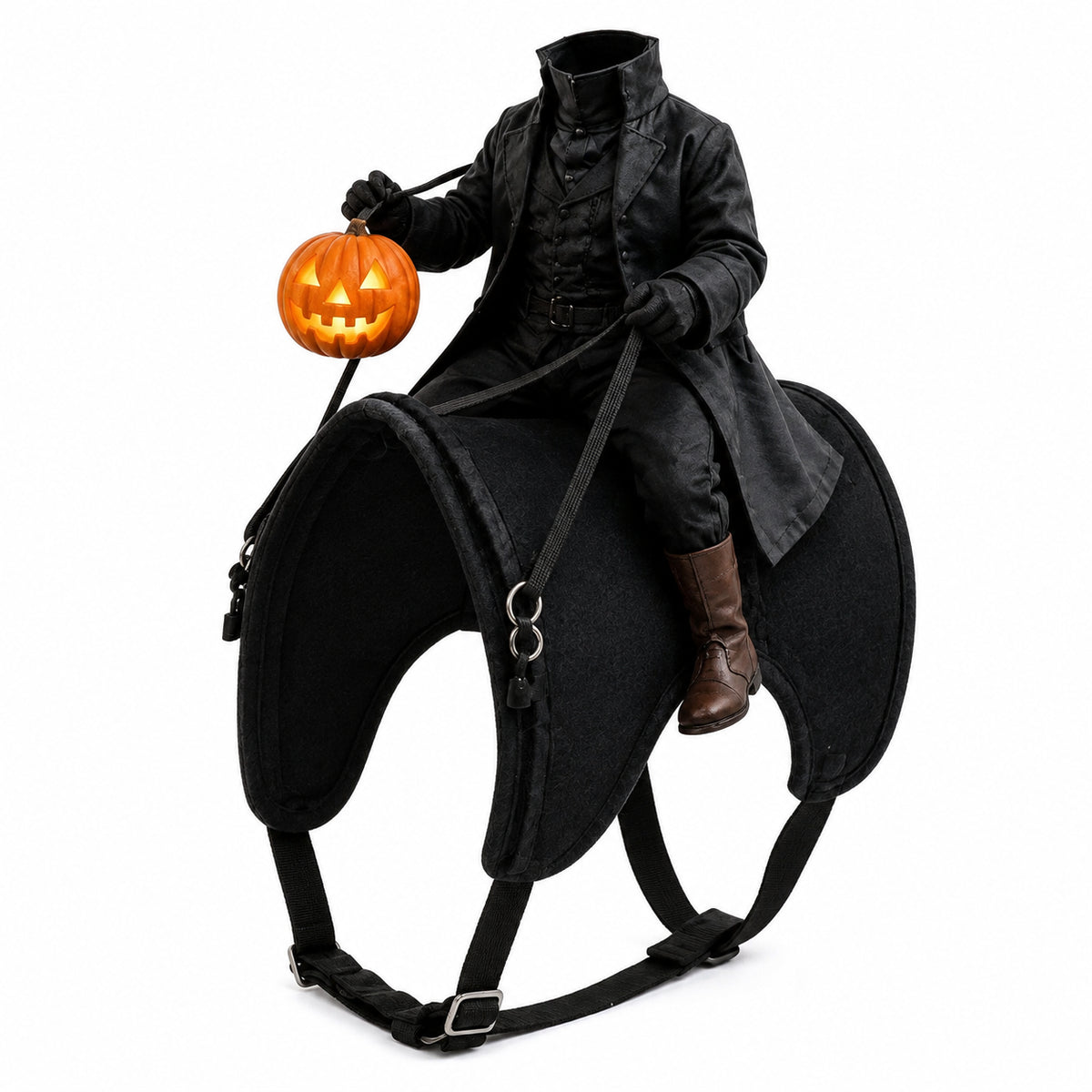 Halloween Headless Horseman Cat Costume