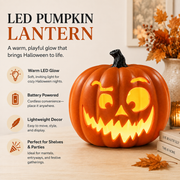 LED Pumpkin Lantern – Cozy Halloween Glow