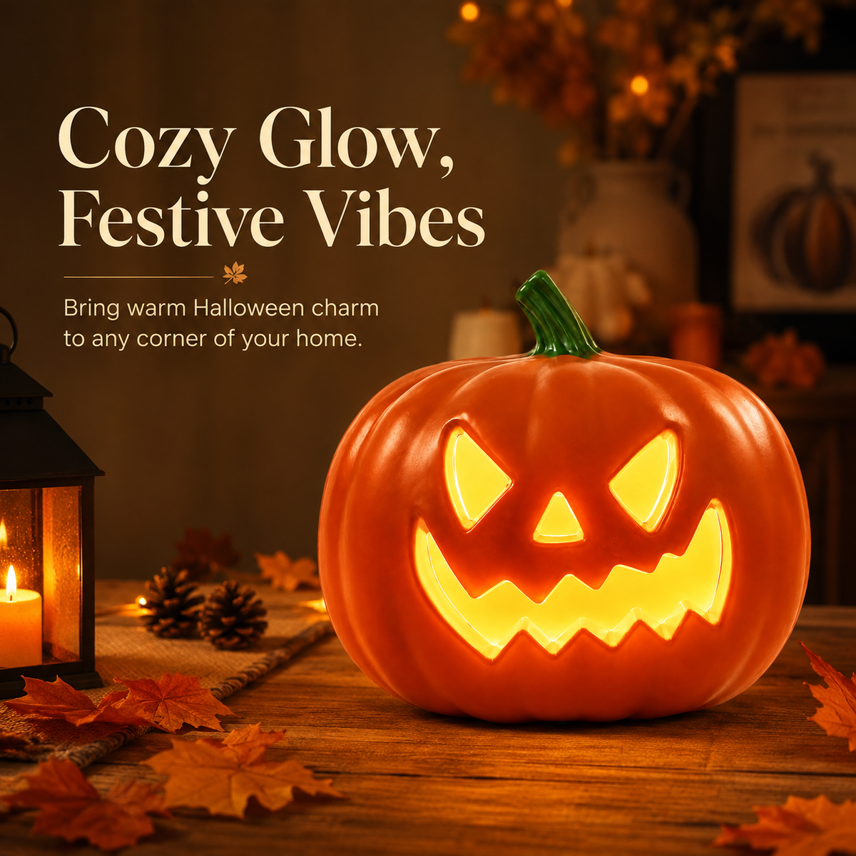 LED Halloween Pumpkin Lantern