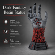 Dark Fantasy Demon Hand Resin Statue