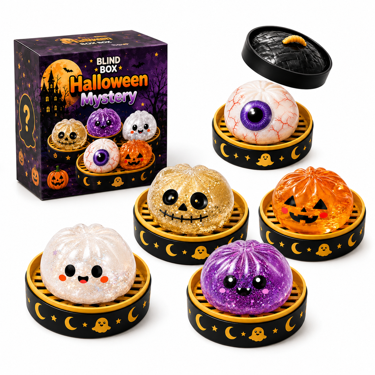Halloween Mystery Squishy Blind Box