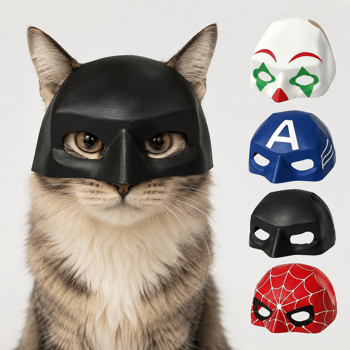 Funny Halloween Cat Mask
