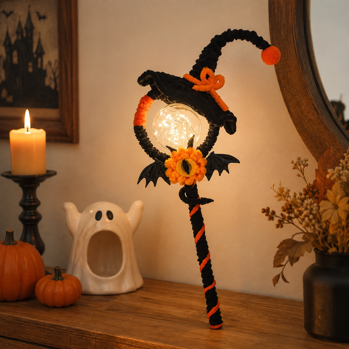Halloween DIY Light-Up Magic Wand Kit