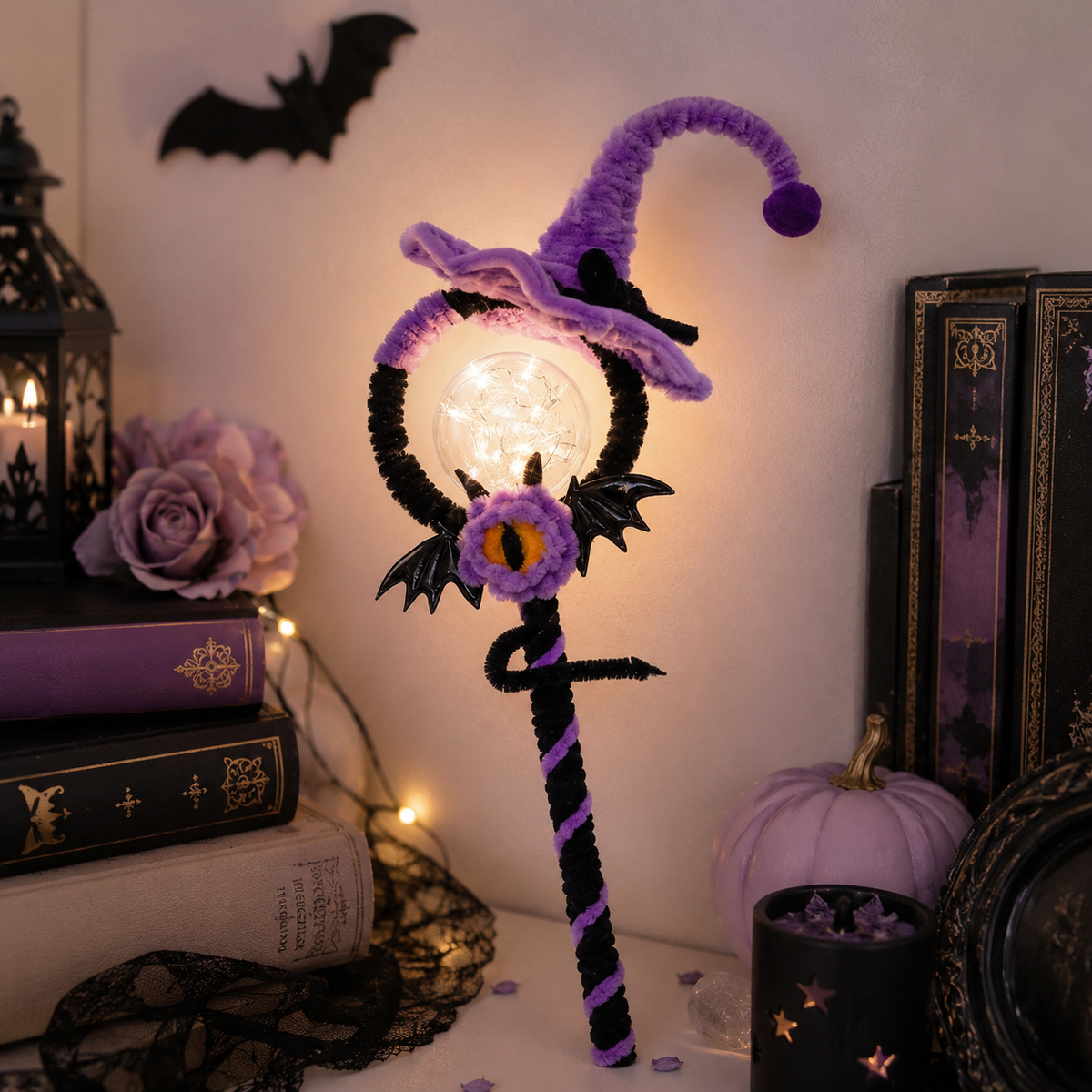 Halloween DIY Light-Up Magic Wand Kit