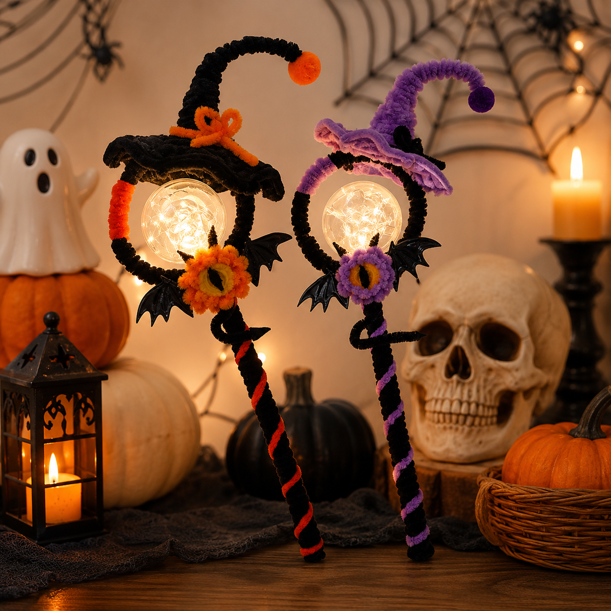 Halloween DIY Light-Up Magic Wand Kit