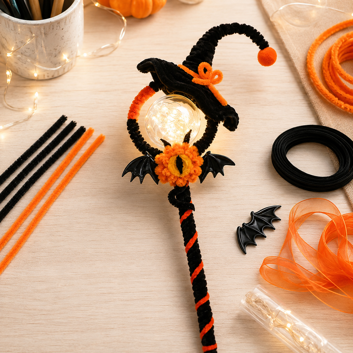 Halloween DIY Light-Up Magic Wand Kit