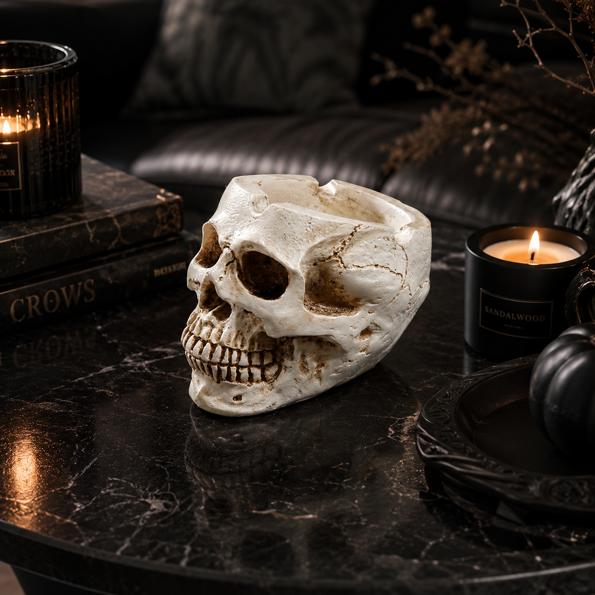 Gothic Skull Ashtray