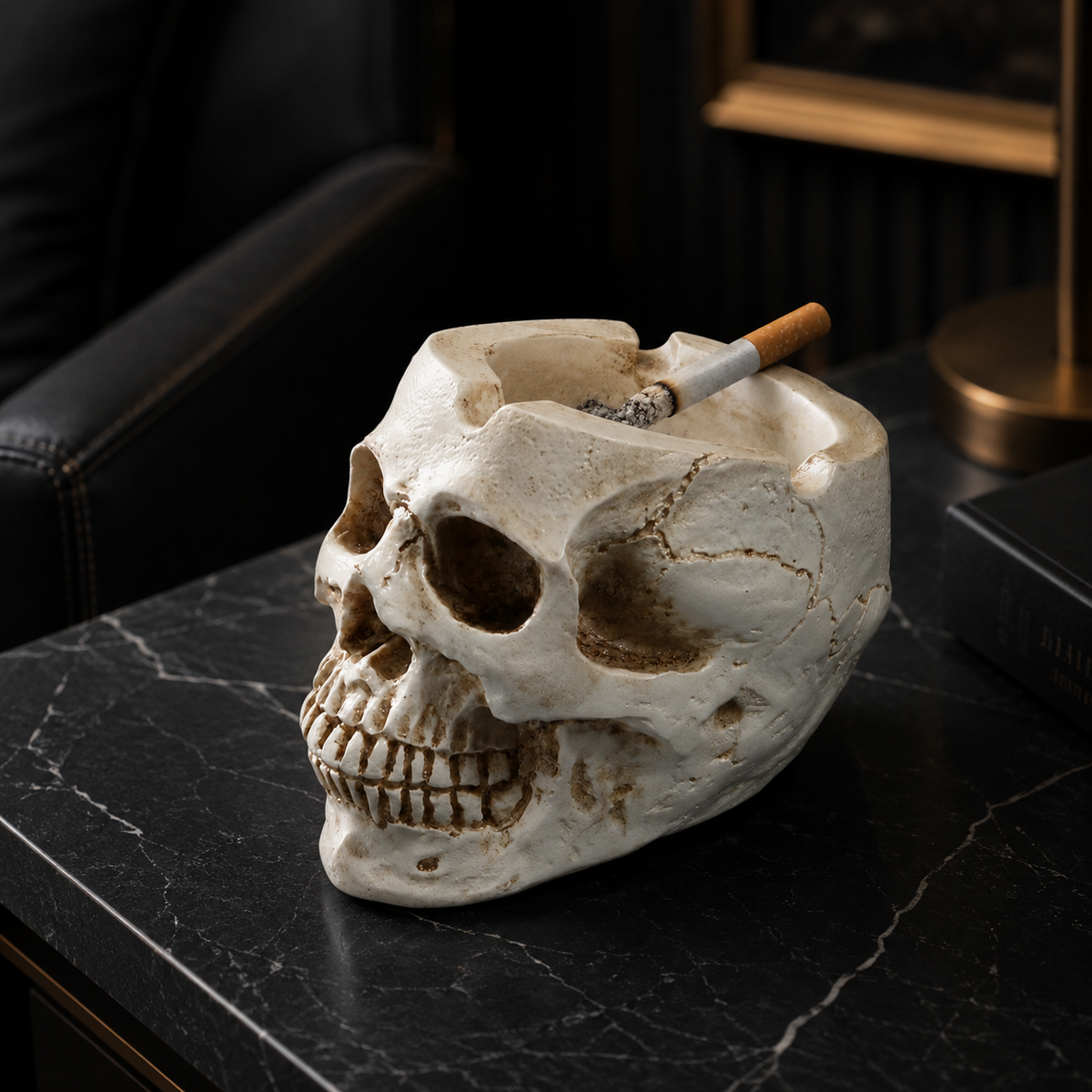 Gothic Skull Ashtray