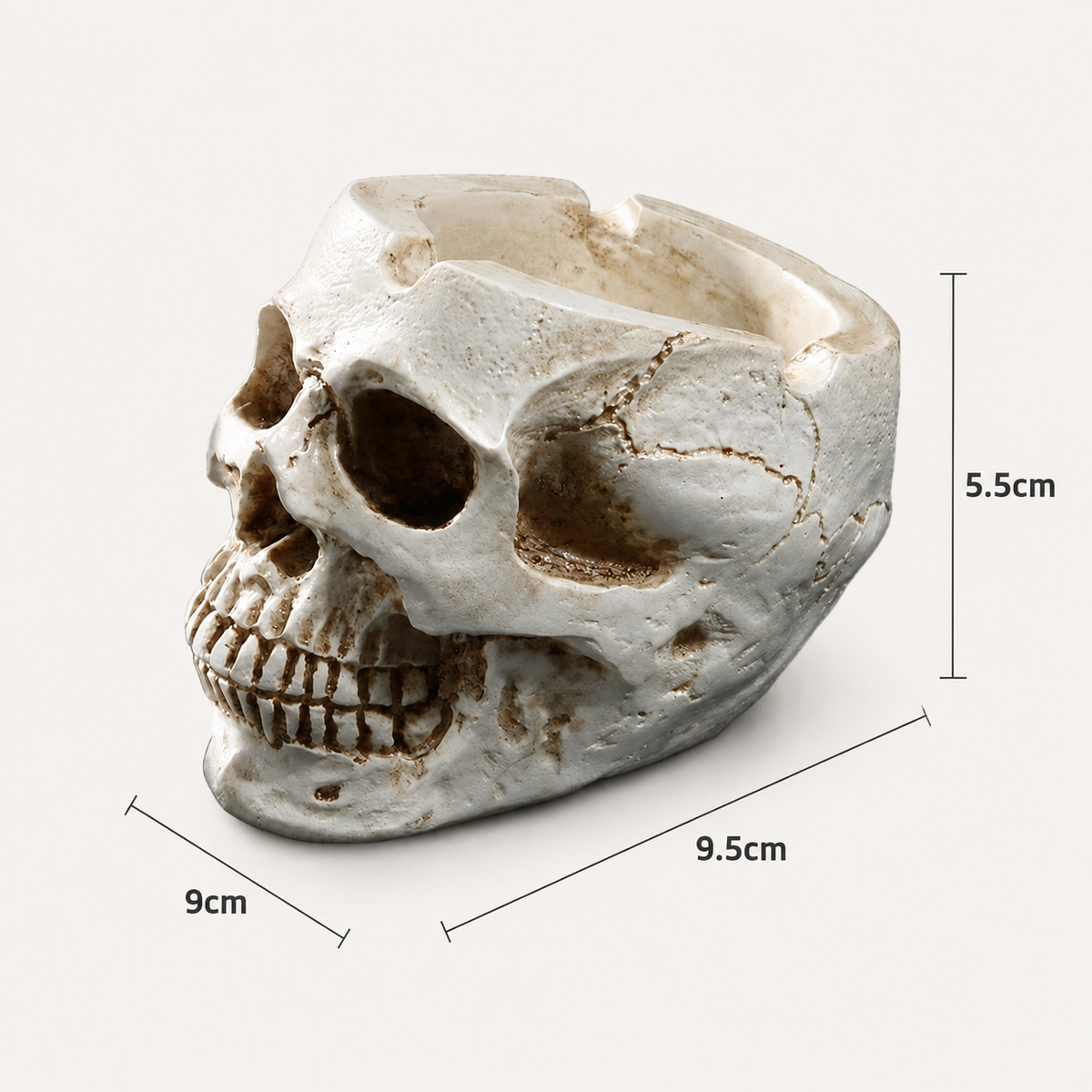 Gothic Skull Ashtray