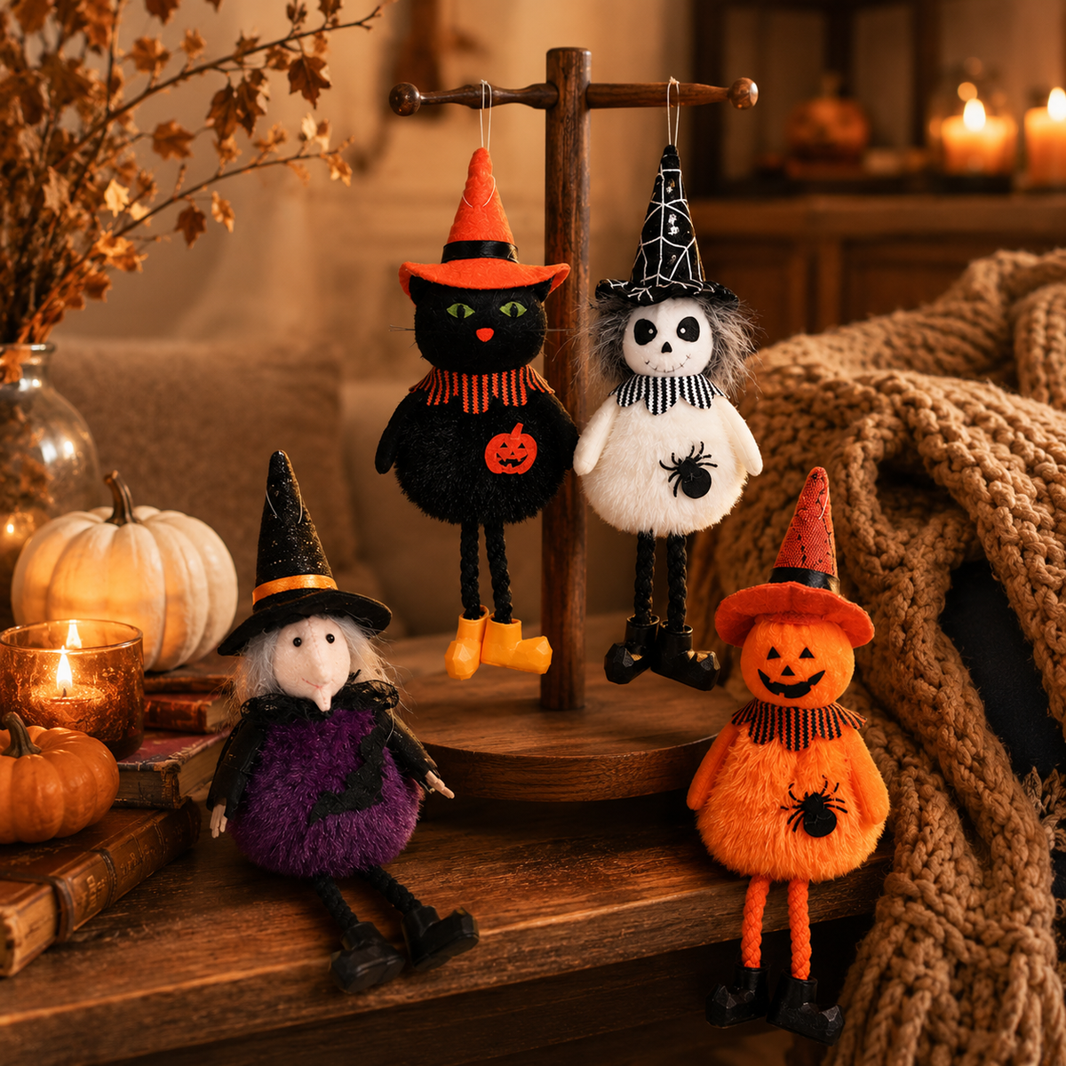 Halloween Plush Hanging Ornaments