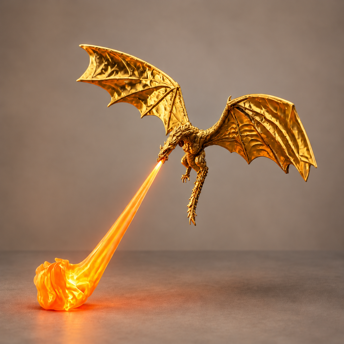 Dragon Breath LED Lamp – Halloween Fire & Ice Decor