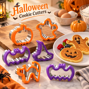 Halloween Cookie Cutter Set – Spooky Baking Shapes for Family Fun