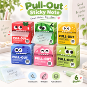 Pull-Out Transparent Sticky Notes