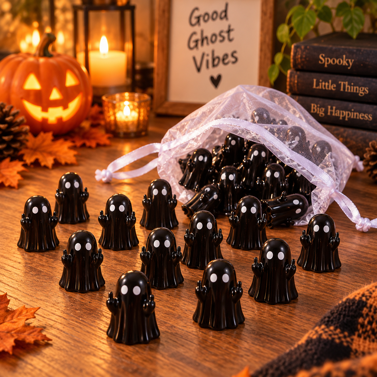Funny Mini Figurine Desk Decor Set