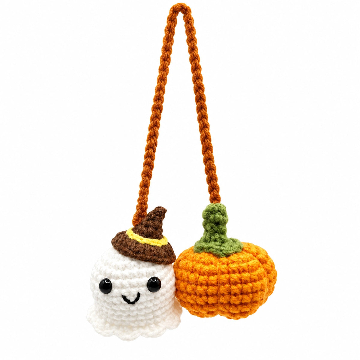 Handmade Crochet Halloween Car Hanging Ornament