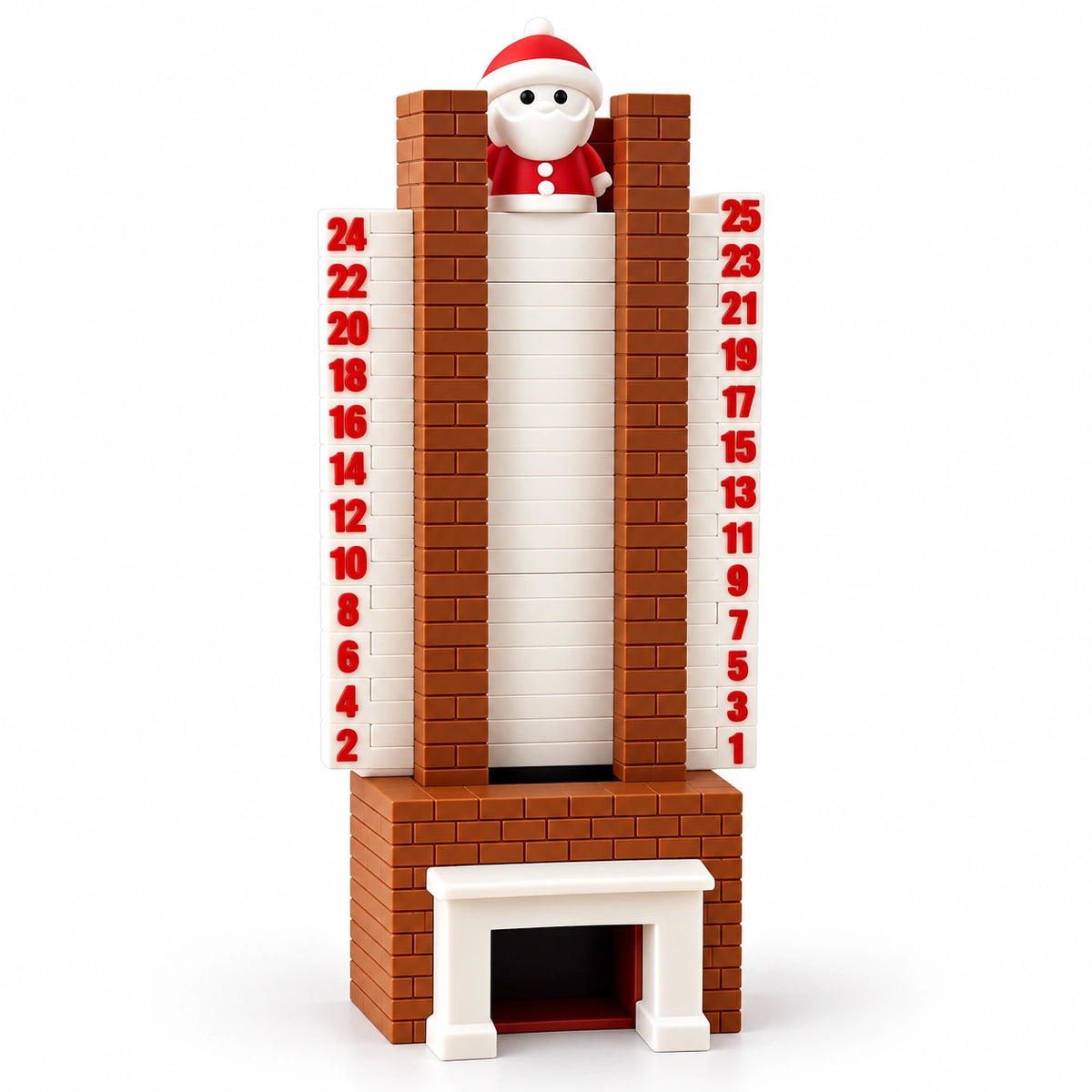 Santa Chimney Advent Calendar