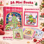 Christmas Coloring Book Advent Calendar – Cozy Countdown Coloring Book Bundle