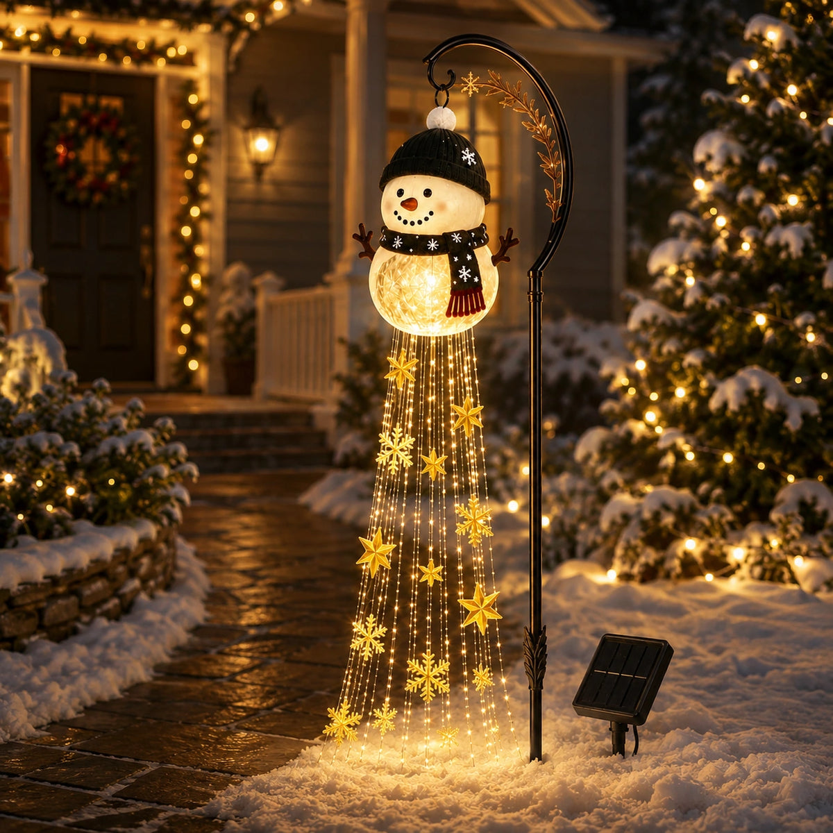 Solar Christmas Garden Stake Lights – Festive Outdoor Holiday Decor