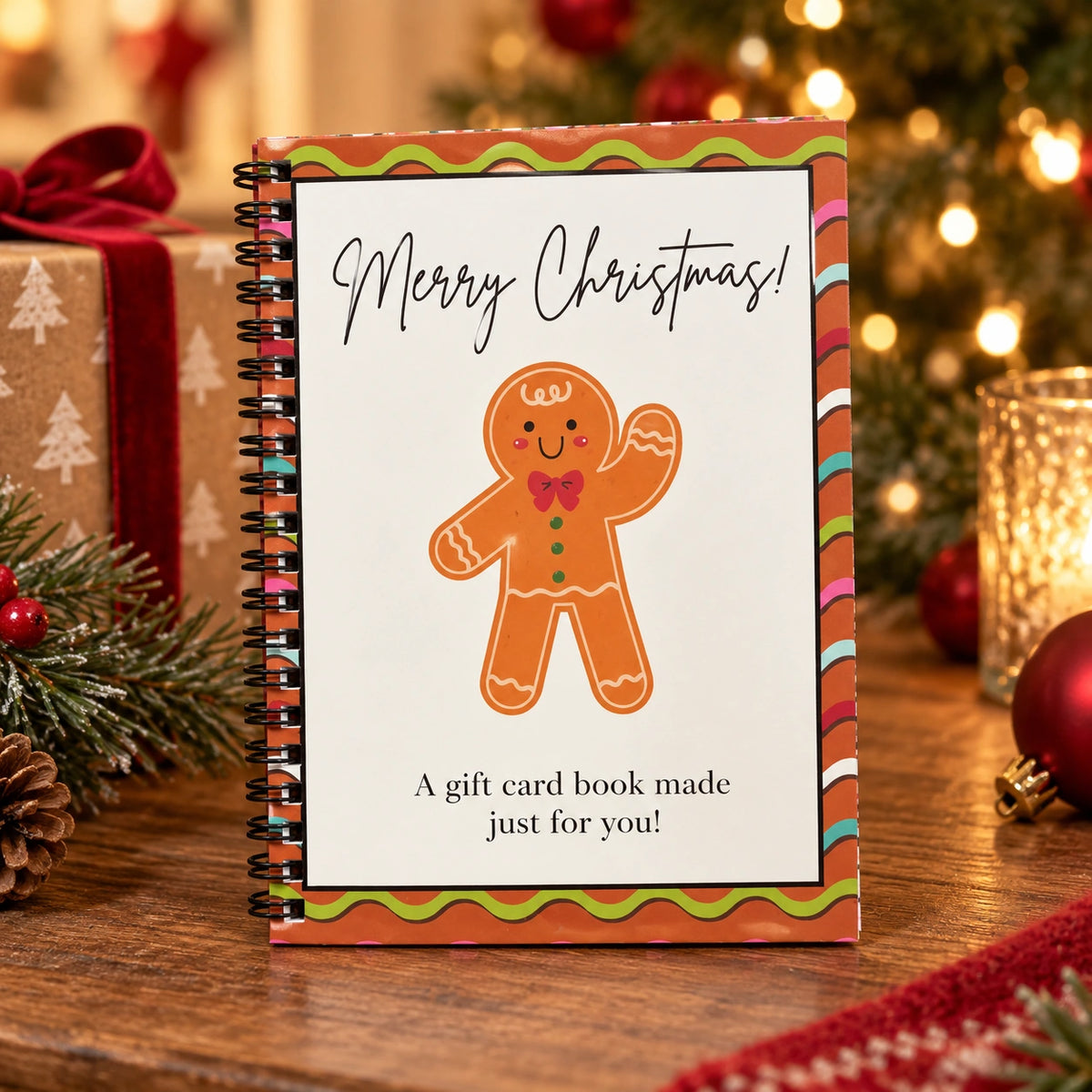 Christmas Gift Card Book