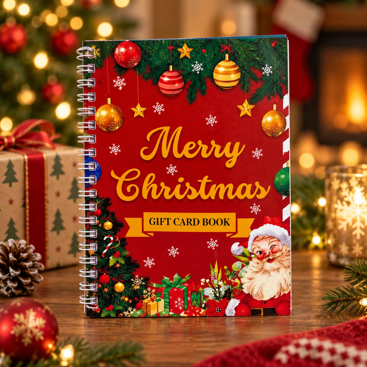 Christmas Gift Card Book