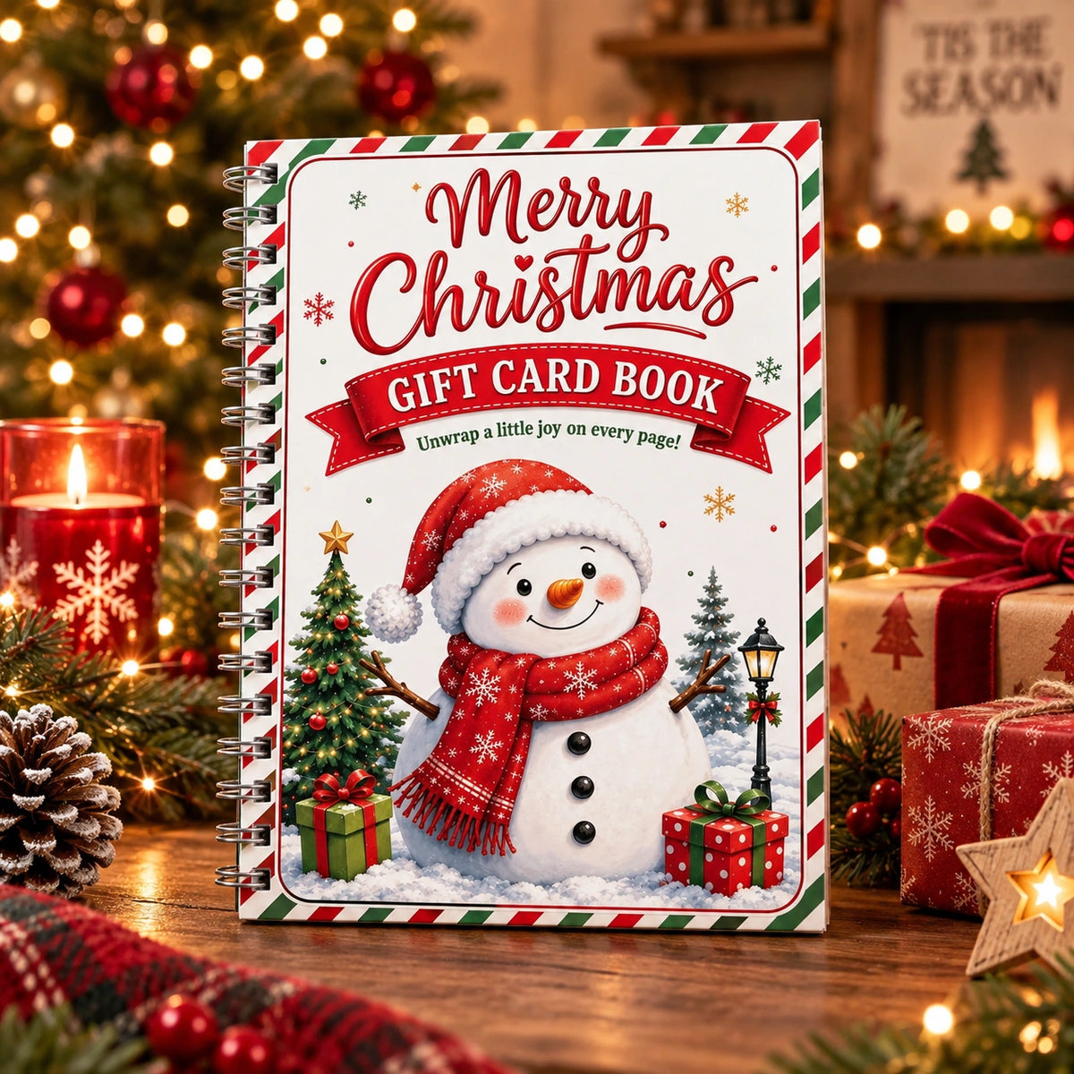 Christmas Gift Card Book
