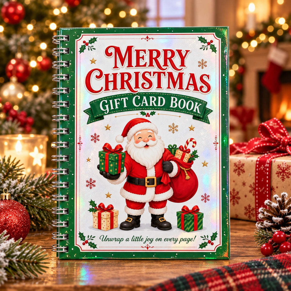 Christmas Gift Card Book