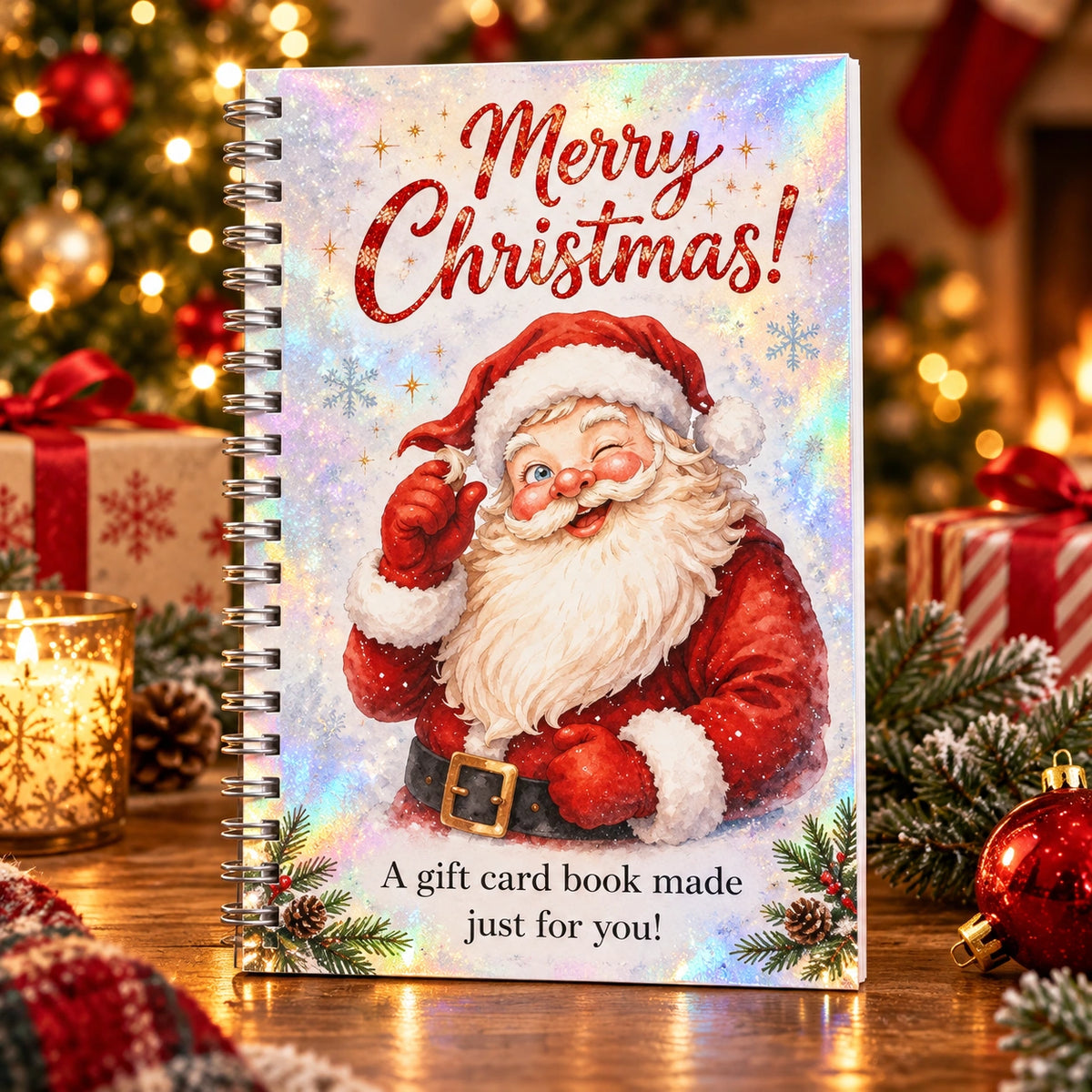 Christmas Gift Card Book