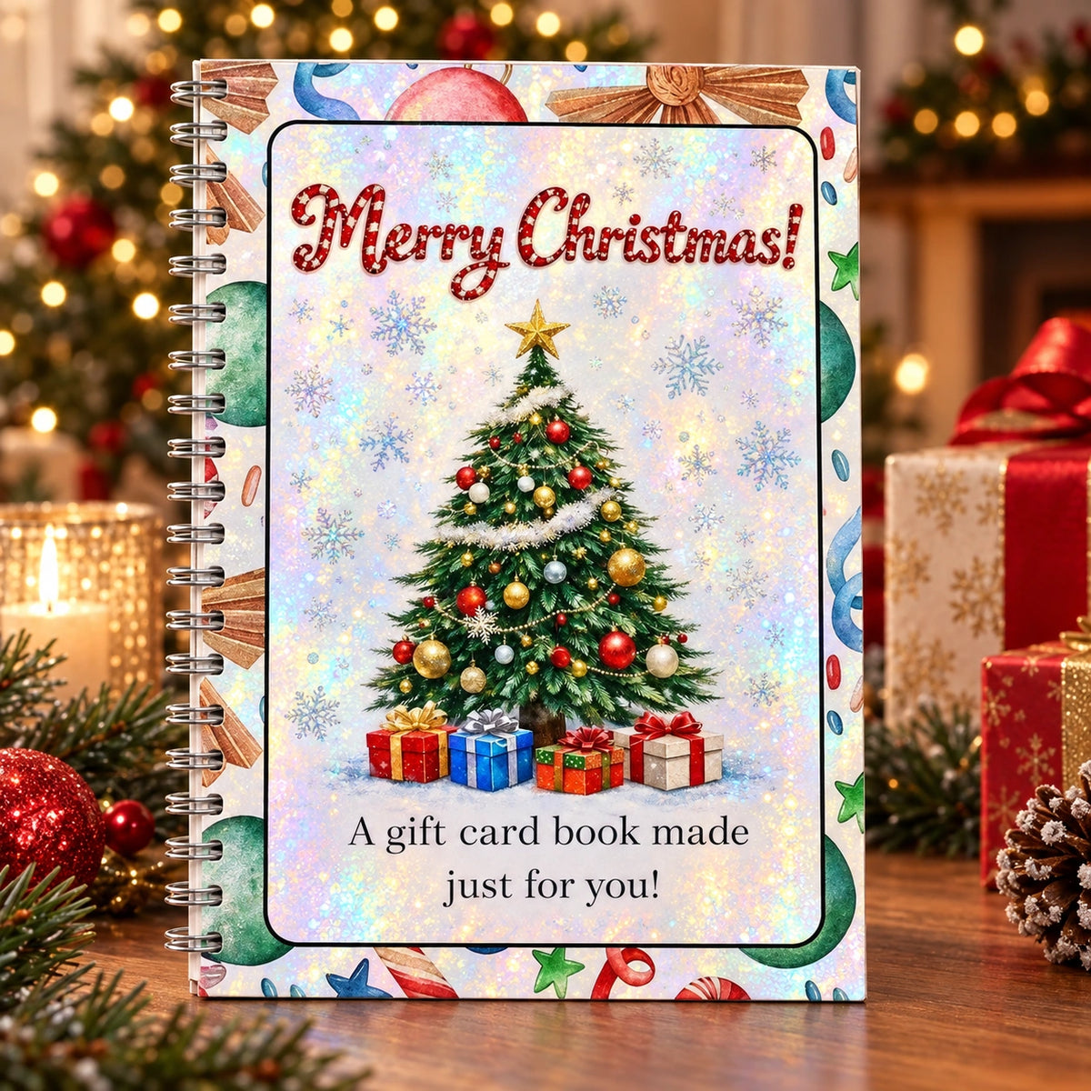 Christmas Gift Card Book
