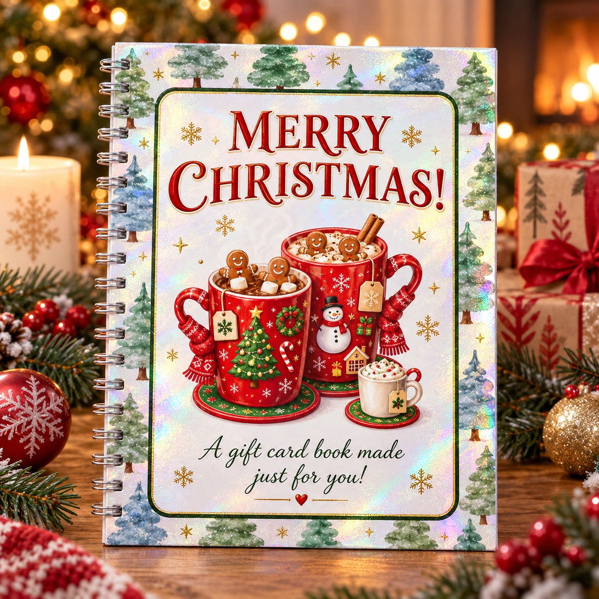 Christmas Gift Card Book