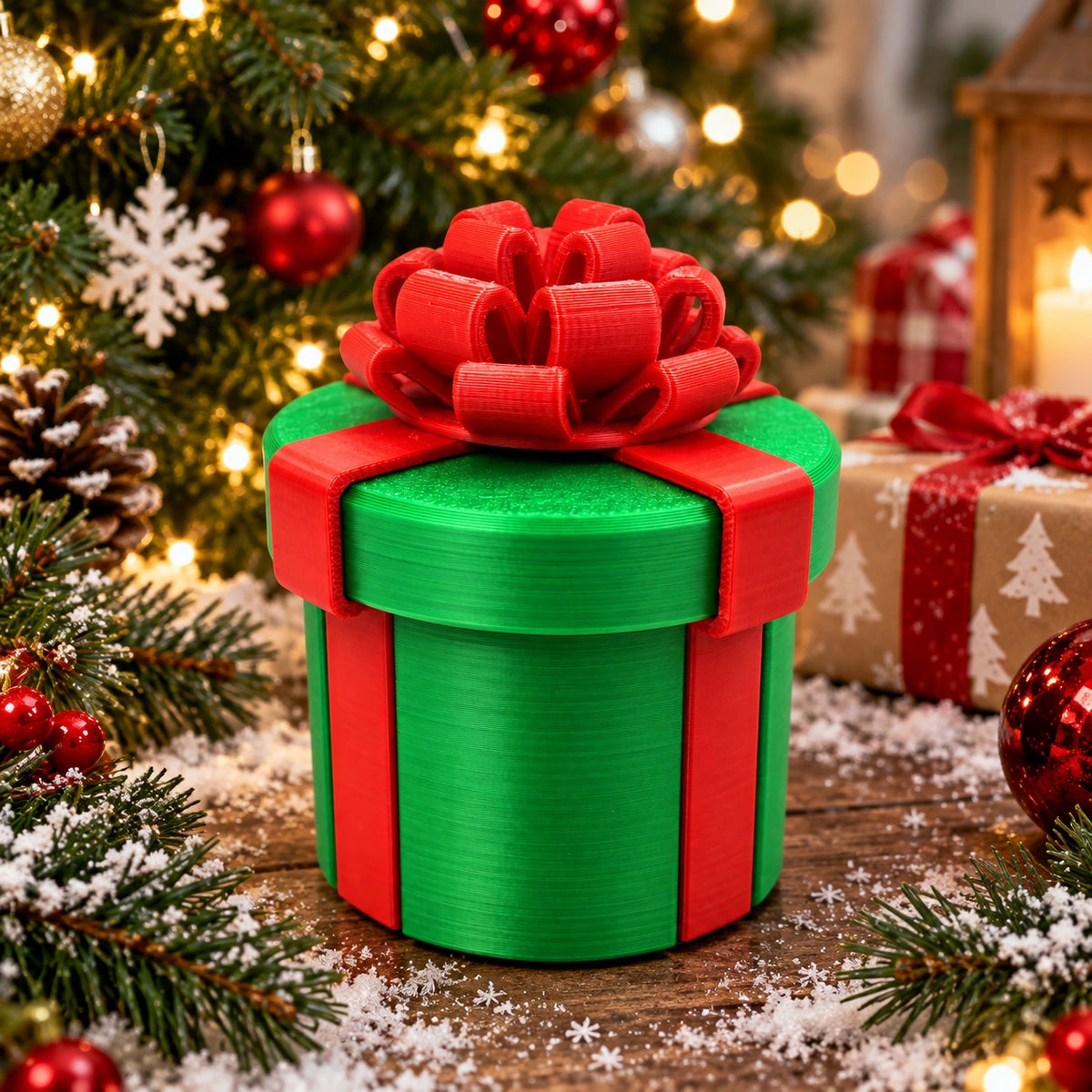 3D Printed Christmas Nesting Gift Box