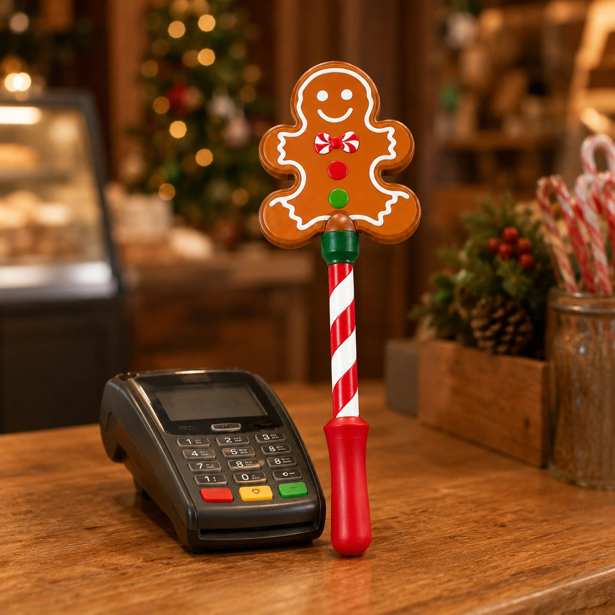 Christmas Payment Magic Wand – Festive Contactless Card Holder