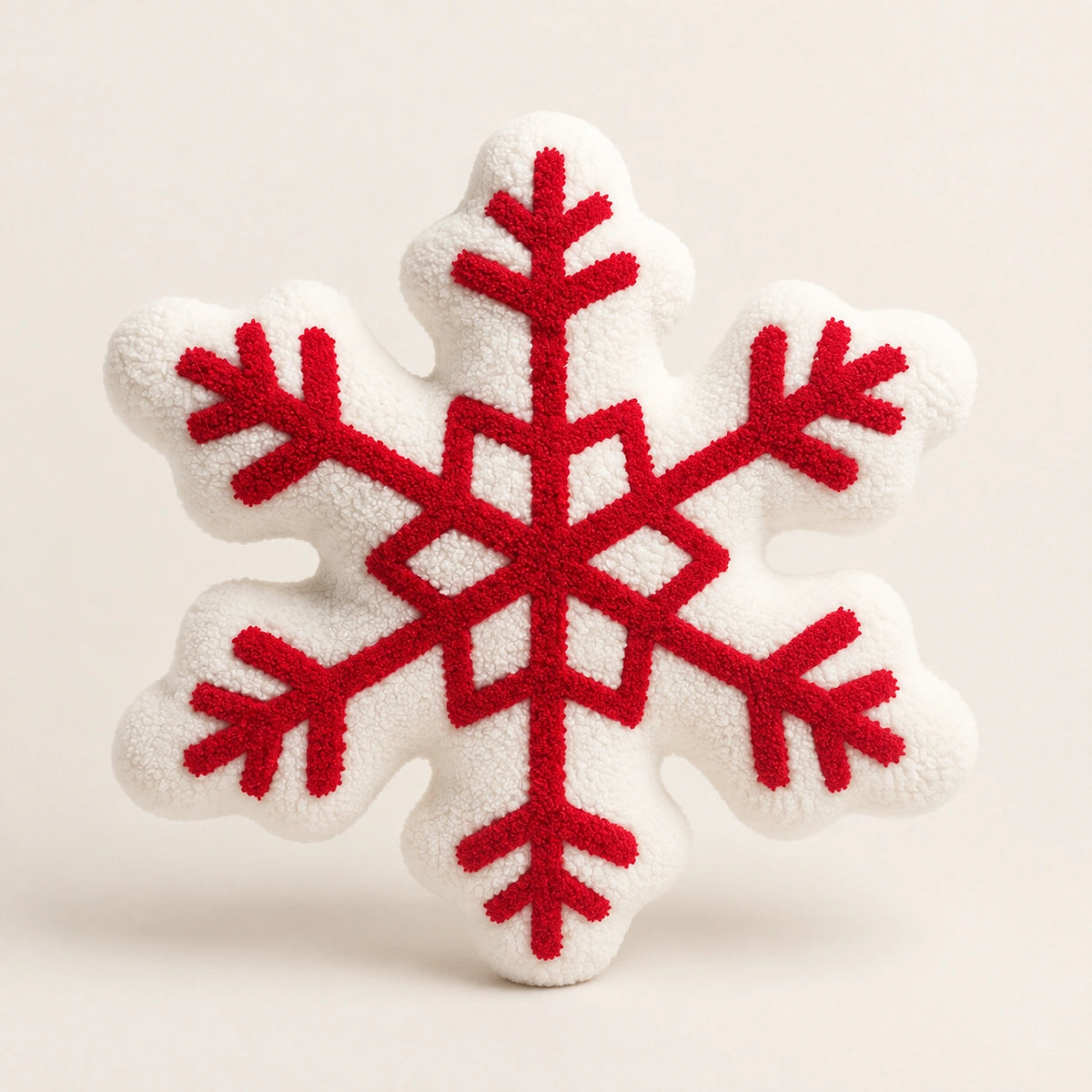 Cozy Christmas Plush Throw Pillow – Festive Holiday Decorative Cushion