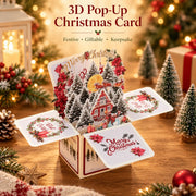 3D Pop-Up Christmas Gift Card