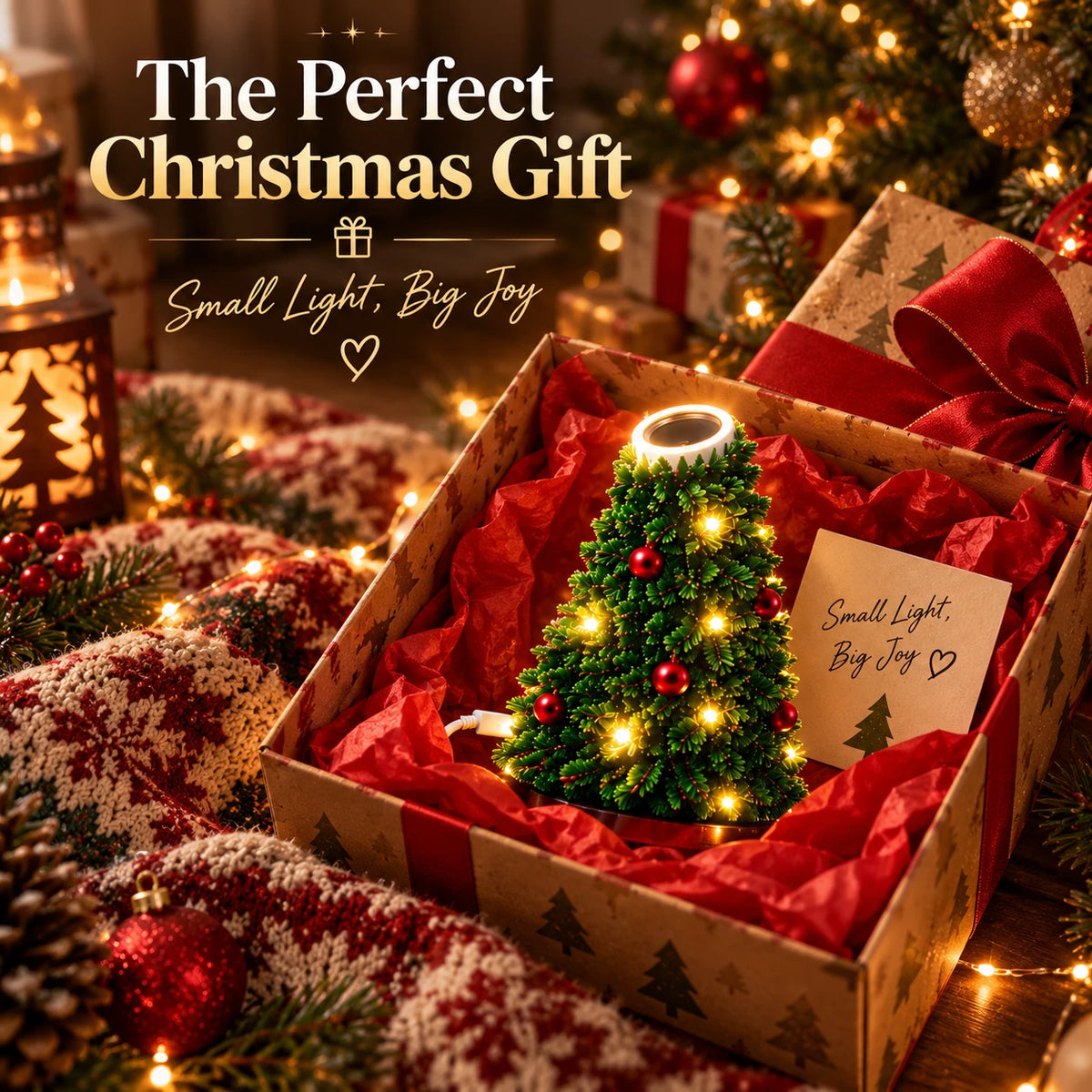 Holiday Magic USB Projection Light – Christmas & Halloween Edition