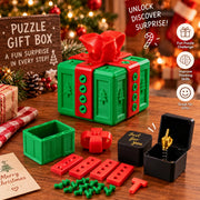 Christmas Puzzle Gift Box – 3D Printed Surprise Unlocking Box