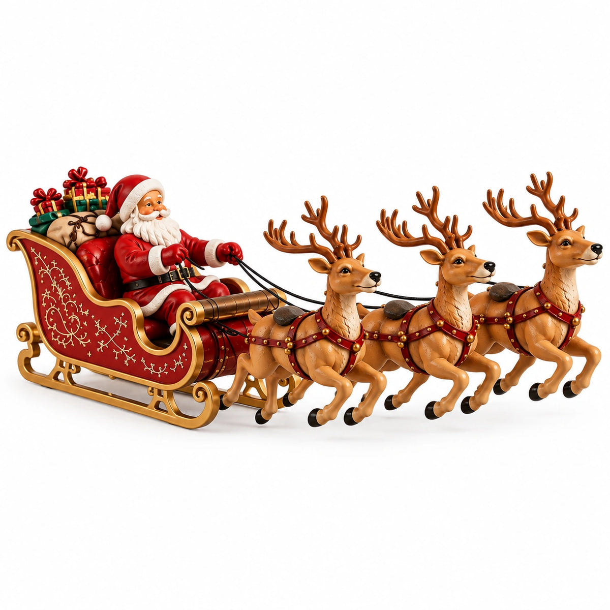 Magnetic Levitation Santa Sleigh Christmas Display