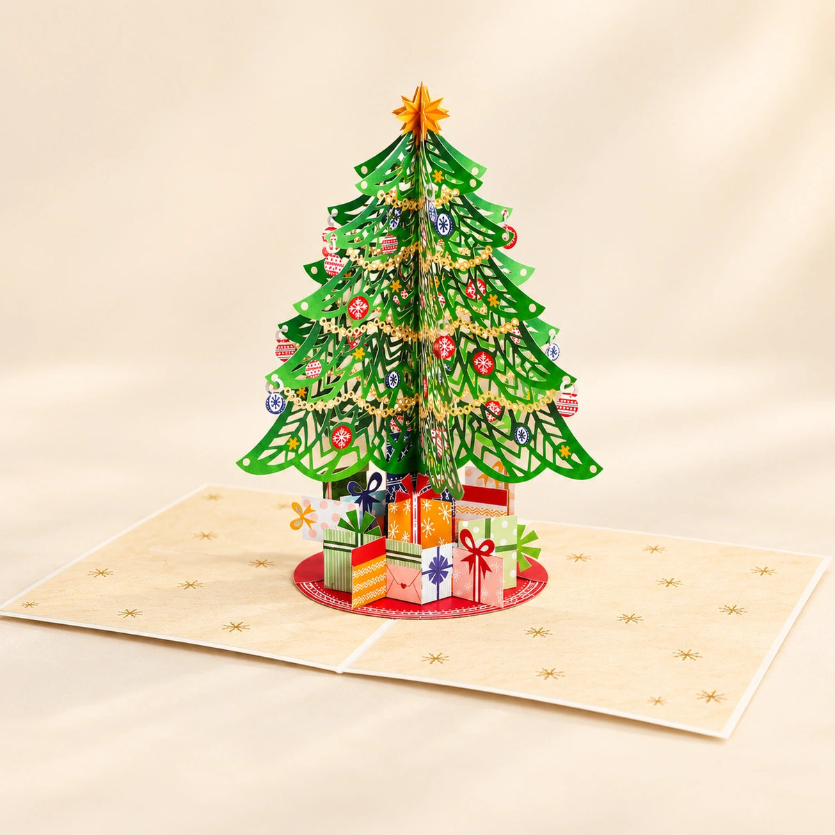 3D Pop-Up Christmas Tree Card
