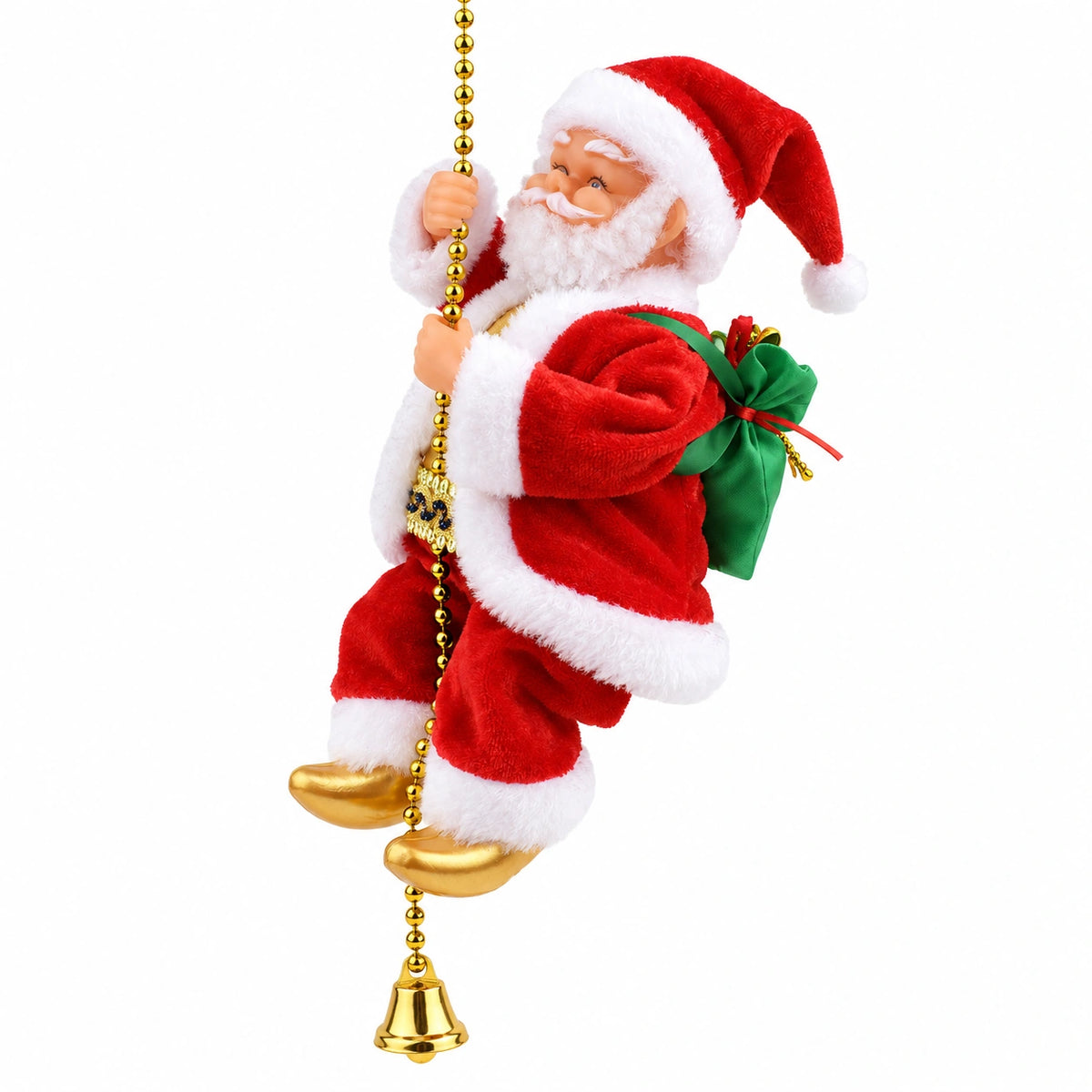 Musical Climbing Santa Christmas Decoration