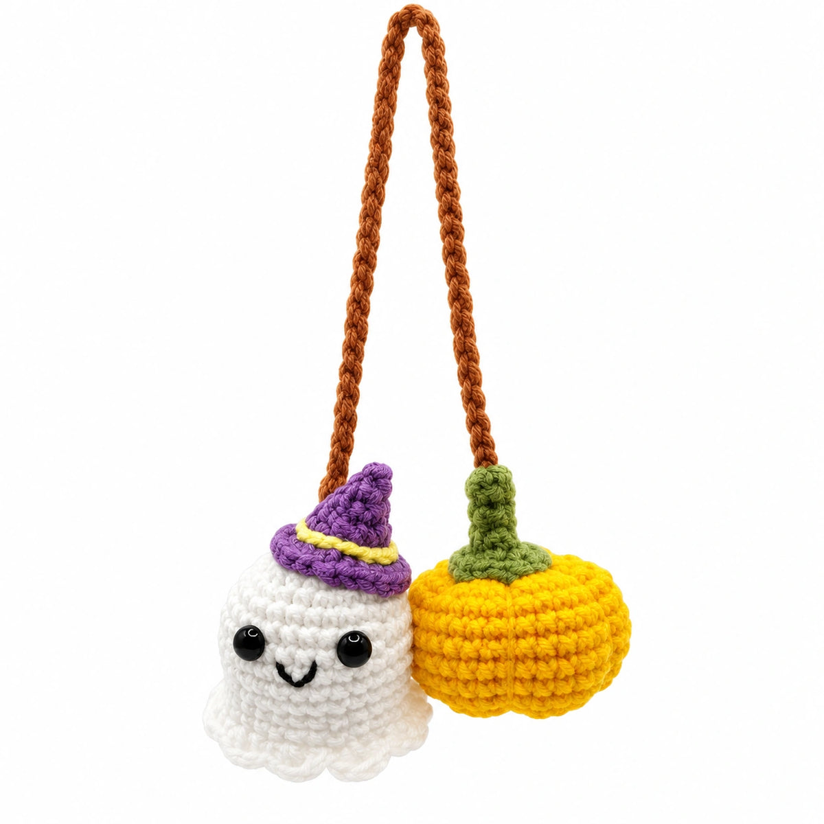 Handmade Crochet Halloween Car Hanging Ornament