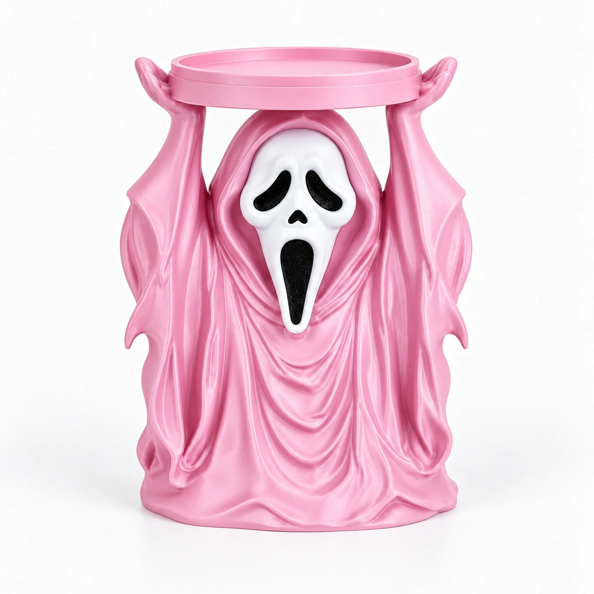 Halloween Screaming Ghost Candle Holder