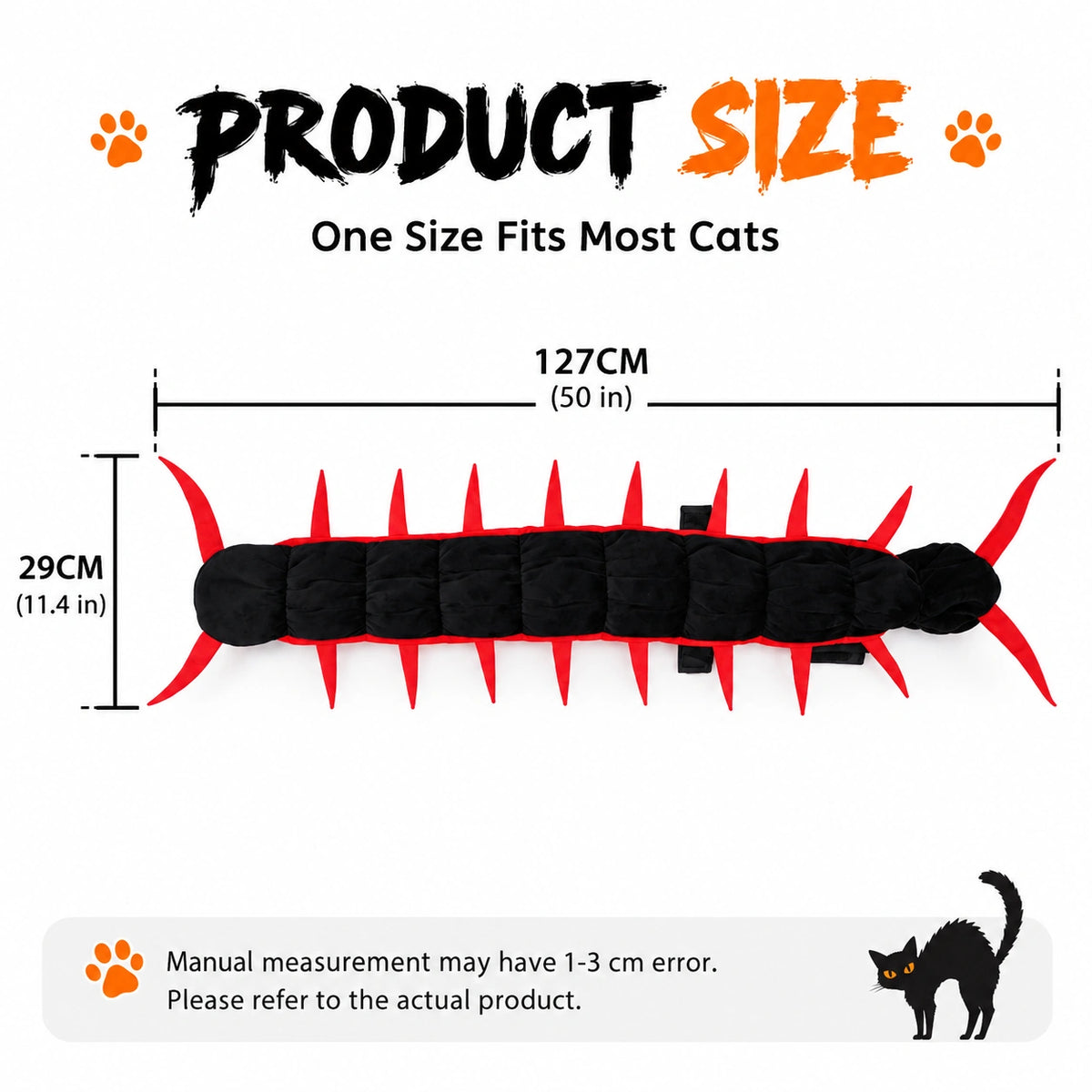 Halloween Centipede Cat Costume
