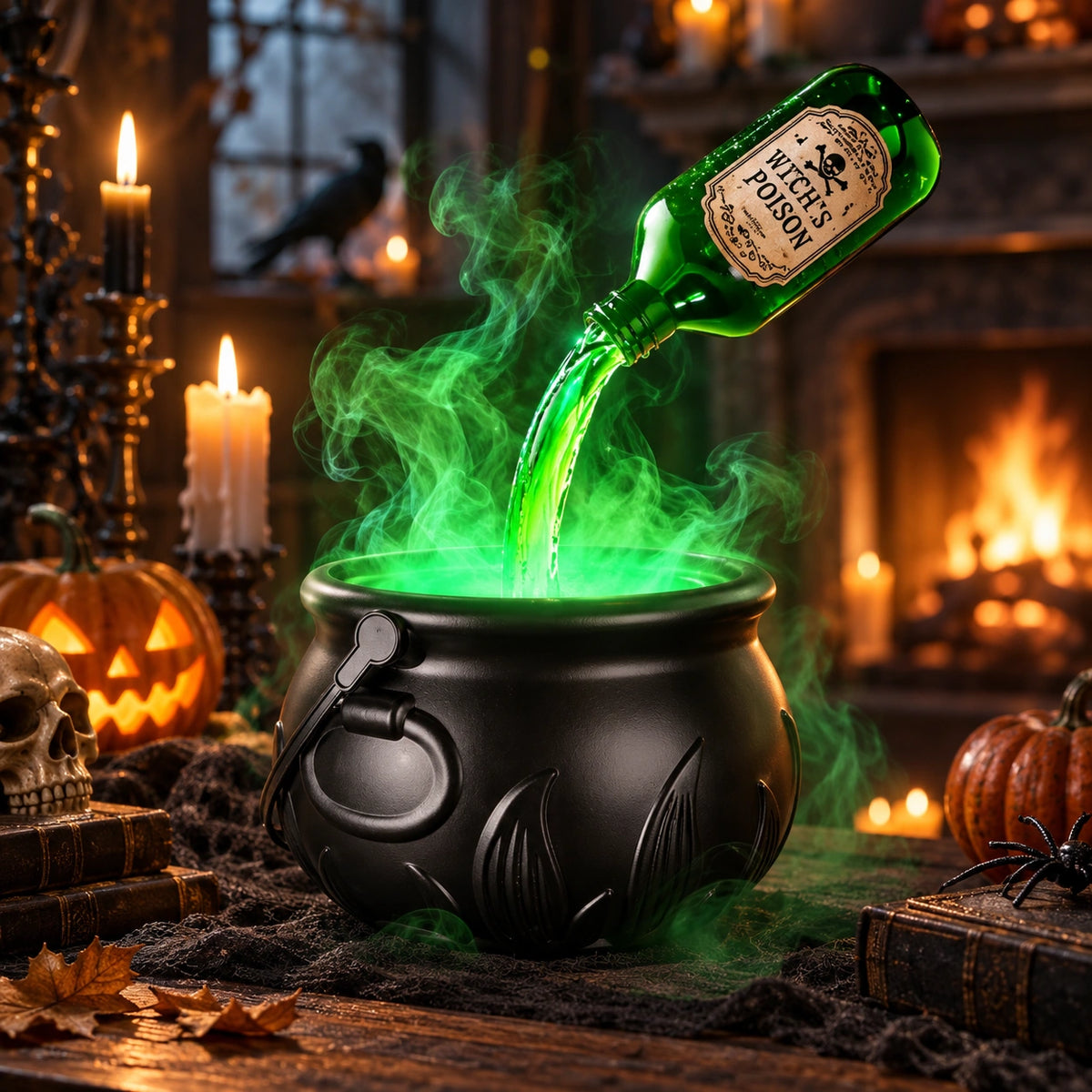 Halloween Floating Potion Cauldron