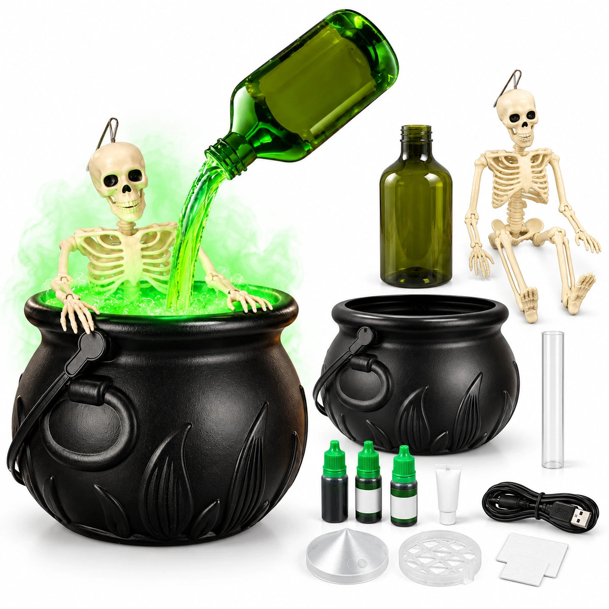 Halloween Floating Potion Cauldron