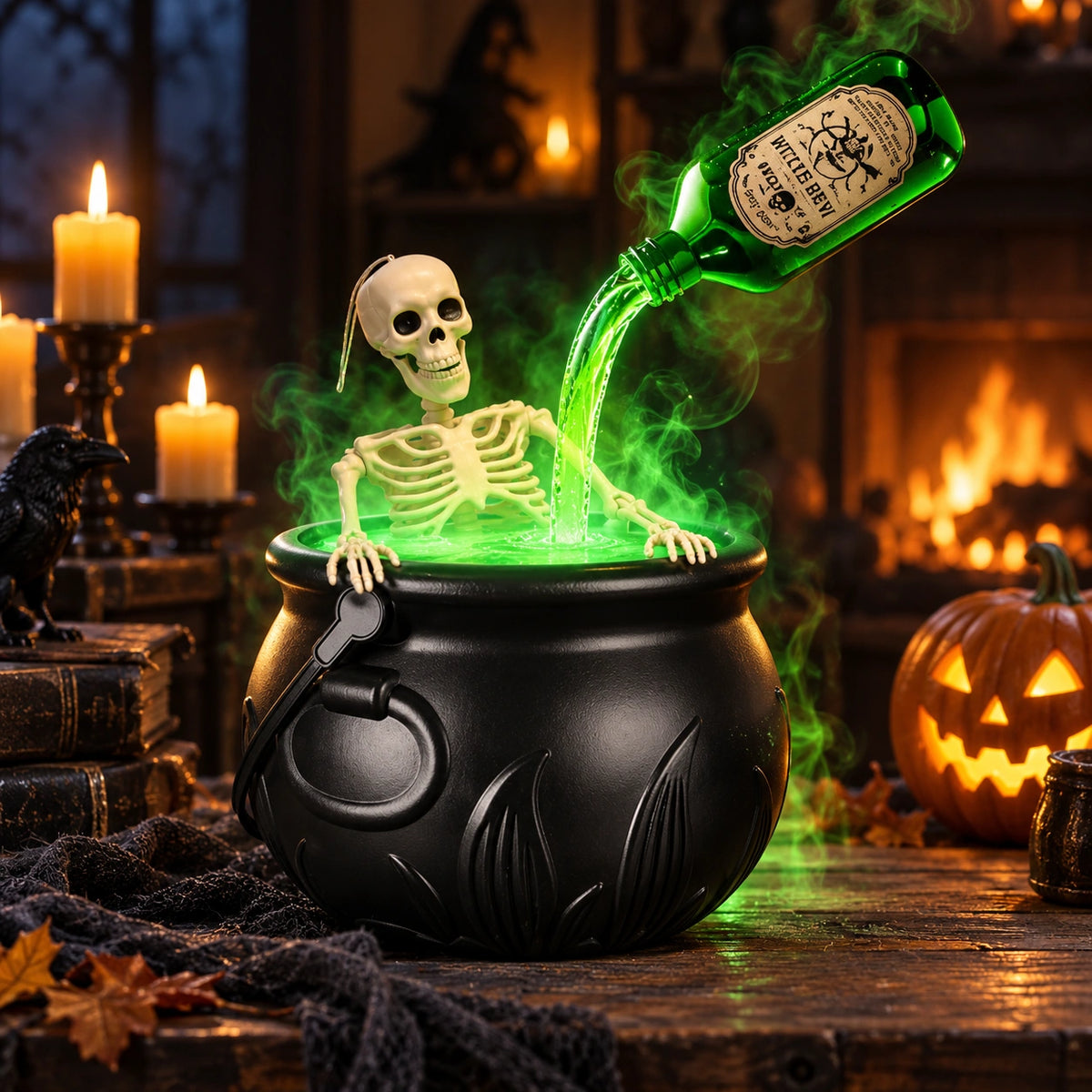 Halloween Floating Potion Cauldron