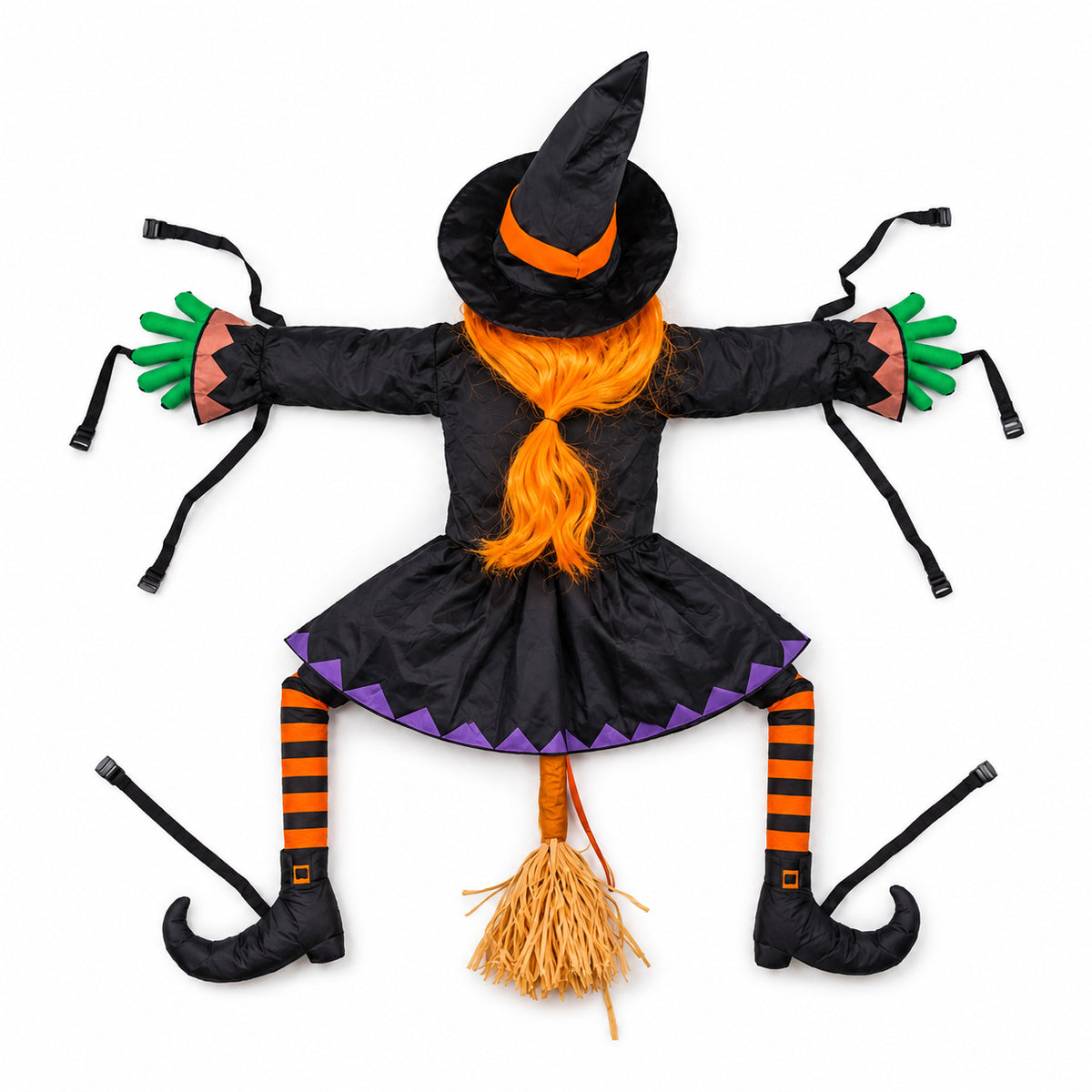 Halloween Climbing Witch Outdoor Decoration