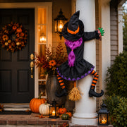 Halloween Climbing Witch Outdoor Decoration