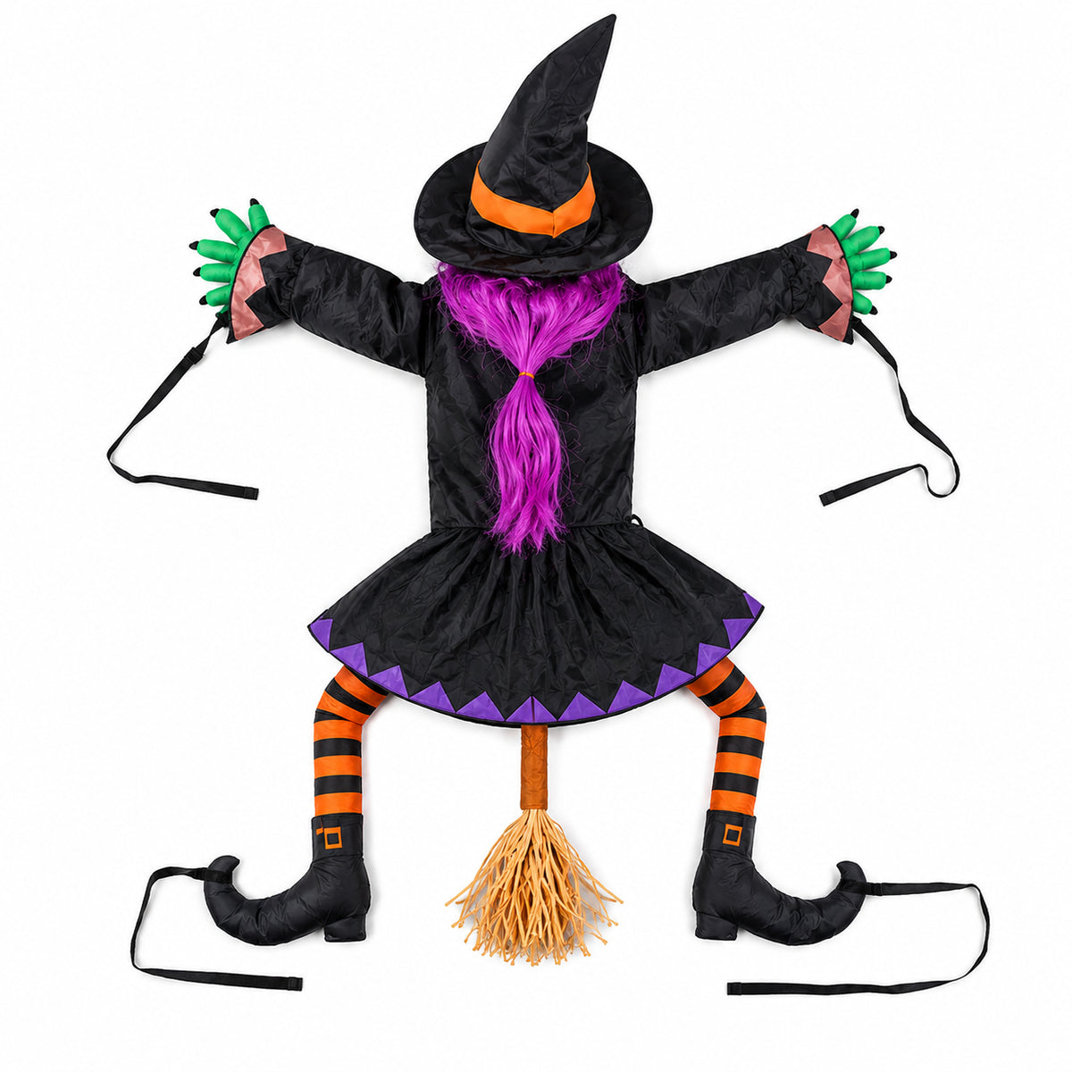 Halloween Climbing Witch Outdoor Decoration